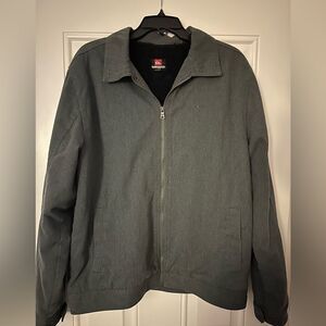 Quicksilver Grey Men’s Sherpa Lined Jacket L